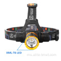 Bateri boleh dicas semula 10W XML T6 LED Diving Headlamp